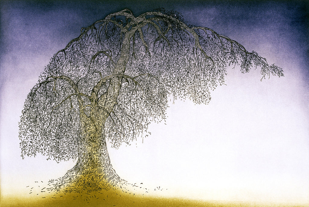 Paramjit Singh | A Tree | Limited Edition Etching